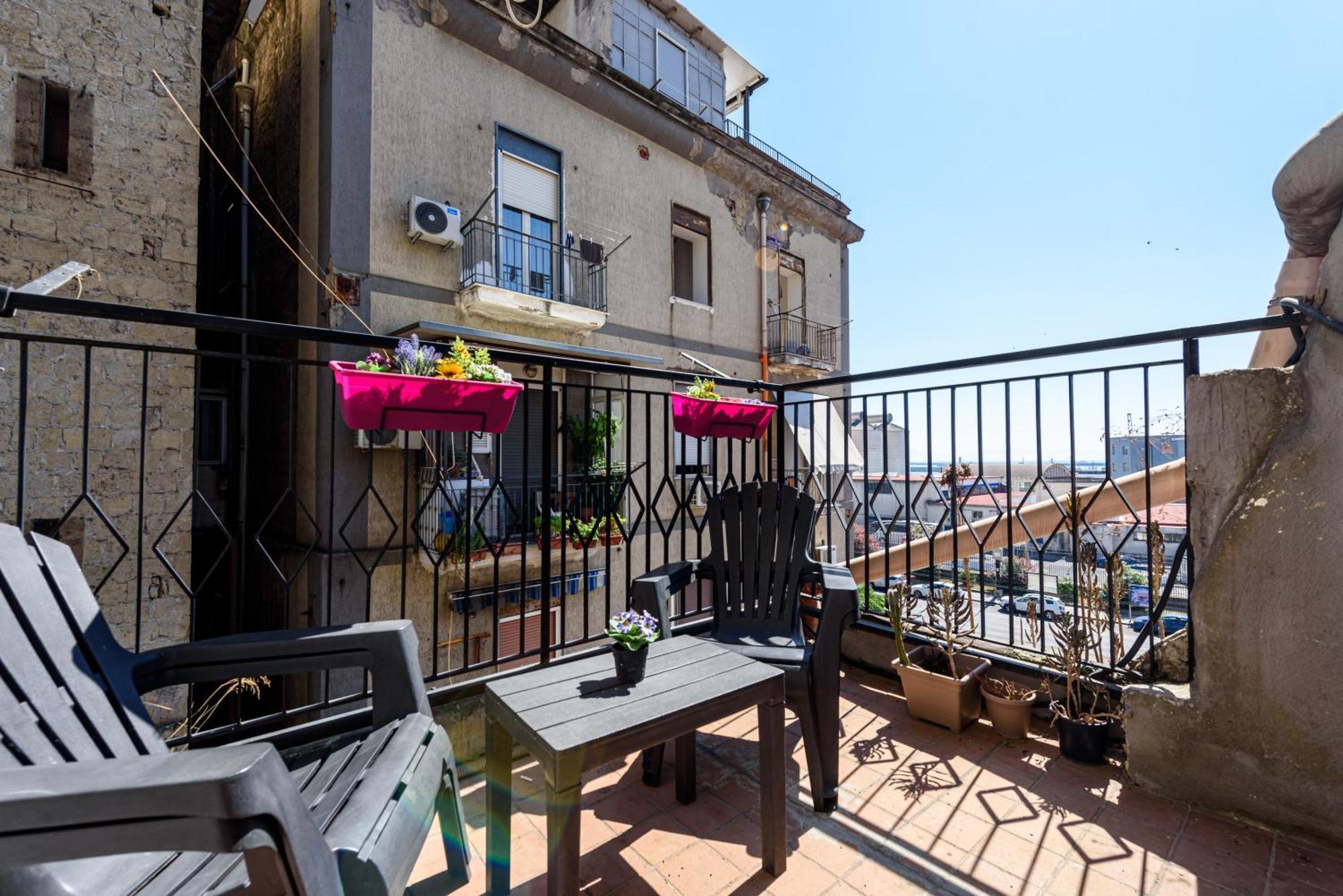 La Terrazzina Sul Porto Lägenhet Neapel Exteriör bild
